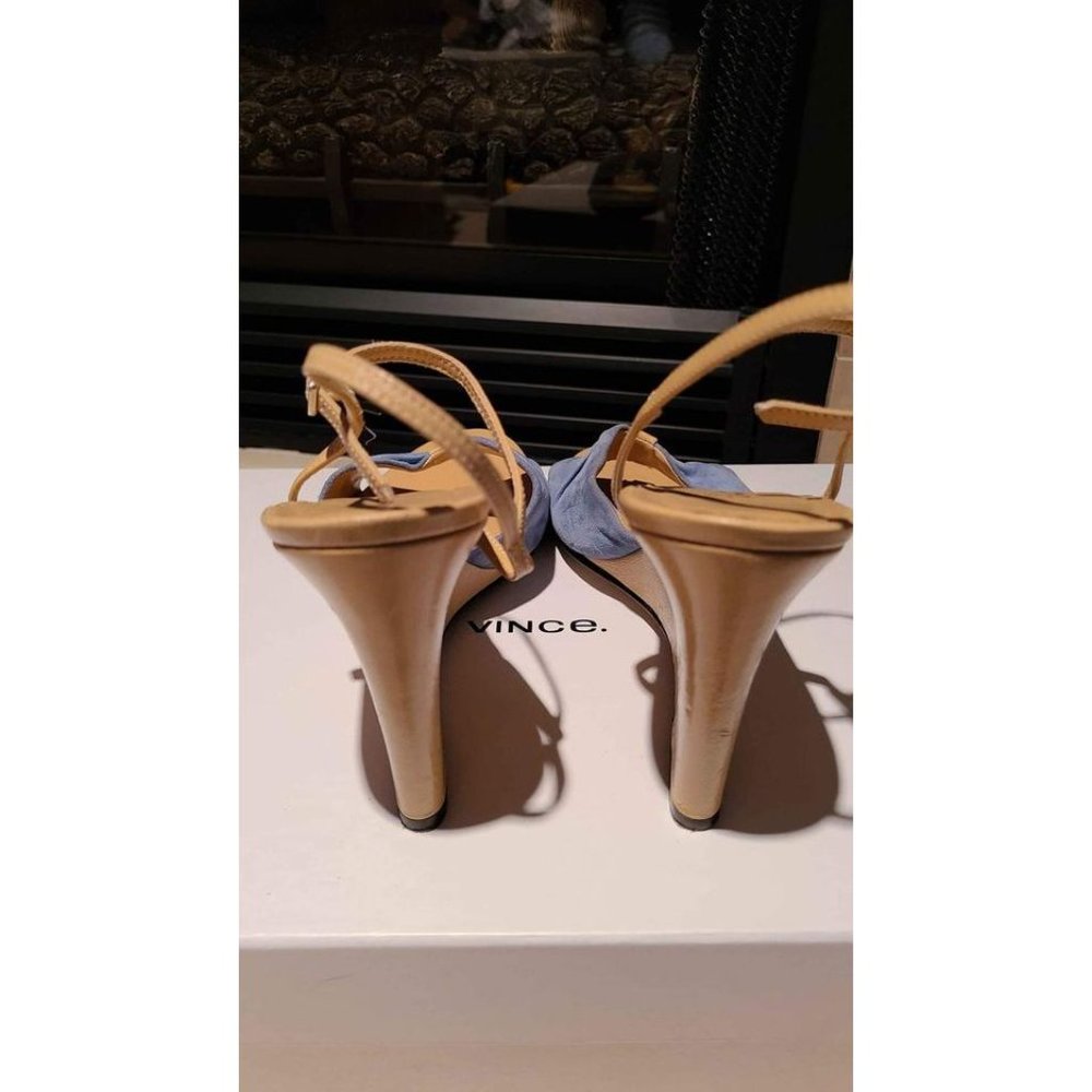 Designer Classiques Entier Italy Wedge Heel Shoes Size 8.5 - Picture 4 of 7